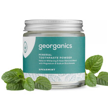 Georganics Spearmint Mineral Tandpasta Pulver 60 ml