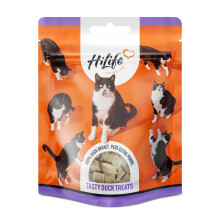 HiLife Duck Breast Cat Treats, Freeze Dried & Grain Free Duck Treats for Adult C