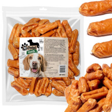 Delikatess, snack til hunde Pølser med kylling 5 cm Mr. Pretzel 500 g