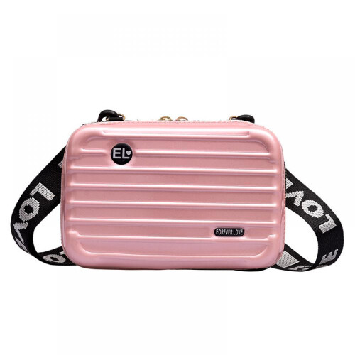Στυλ Υφή Μικρή τετράγωνη τσάντα Fashion Box Απλή τσάντα ώμου που ταιριάζει σε όλα τα