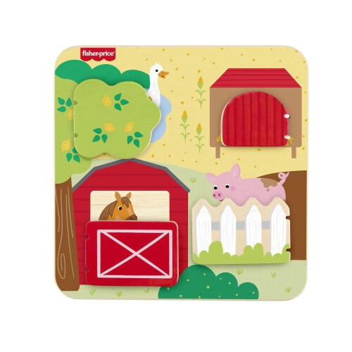 Jouet Clacker Chenille en Bois par Fisher-Price