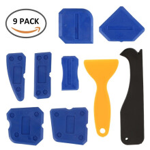 Caulking Tool Kit Joint Sealant Finishing Tool Portable Grout Scraper Multipurpose Caulk Remover Ideal for Window Tile Sink