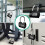 Combination Padlock 4-Digit Security Lock - Weatherproof Protection Outdoor Gym Safely Code Lock 5