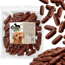 Delikatess, snack til hunde Oksekødspølser 5 cm Mr. Pretzel 500 g