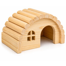 Pet Ting Wooden House for Mice Hamsters Gerbil Home 19 x 11 x 13 cm
