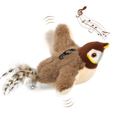Nepfaivy Cat Toys Flapping Bird - Interactive Catnip Toys for Cats, Realistic Pl