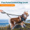 PetBonus Two Point Control Dog Lead, Works with No Pull Harnesses, No Tangle Tra 2