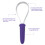 BOTH WINNERS Dual-Sided Shedding Blade with Stainless Steel Blade, De-Shedding T 3