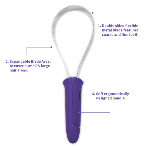 BOTH WINNERS Dual-Sided Shedding Blade with Stainless Steel Blade, De-Shedding T 2