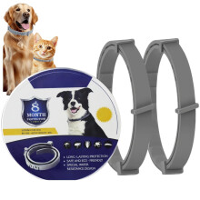 2 Pack Collar Dog,Collars for Dogs to Prevent,Puppy Collars,Natural Essential Oi
