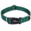 Hyhug Design Classic Basic Nylon Dog Collar, Can Install Dog Tag (Small, Dark Green) 1