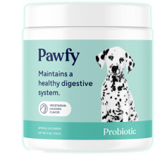 Pawfy Probiotics for Dogs | Pre & Probiotic Digestive Chews for Gut Health | Sup