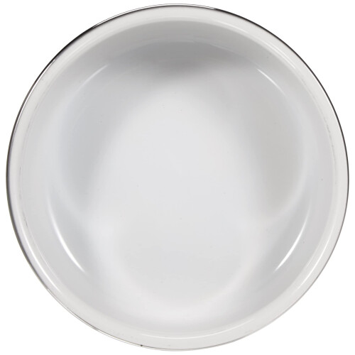 Trixie Trixie Ceramic Cat Bowl, 11 cm (Pack of 1), Silver/white 1