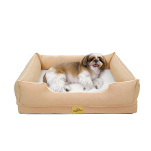 BingoPaw Orthopedic Dog Beds Medium: Dog Bed Sofa with Bolster Sides, Supportive