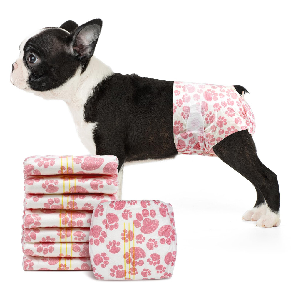 Dono Dog Nappies Female, 48 Count Disposable Dog Period Season Pants, Cat Nappies Female Super Absorbent, Leak-Proof Puppy Nappy For Inconti