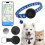Cat Tracker Collar, Dog Tracker Compatible with iOS and Android, No Subscription Required, IP67 Waterproof, Real Time Pet GPS Tracker 1