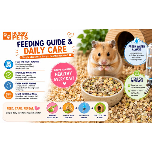 Hungry Pets Hamster Food Mix 2
