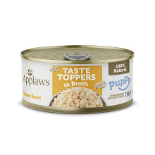 Applaws Natural Wet Puppy Food, Chicken Breast with Rice in Broth Can 156g Hypoa