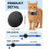 Cat Tracker Collar, Dog Tracker Compatible with iOS and Android, No Subscription Required, IP67 Waterproof, Real Time Pet GPS Tracker 7