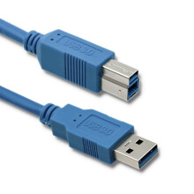 Qoltec USB 3.0 printerkabel A-han | B-han | 2m