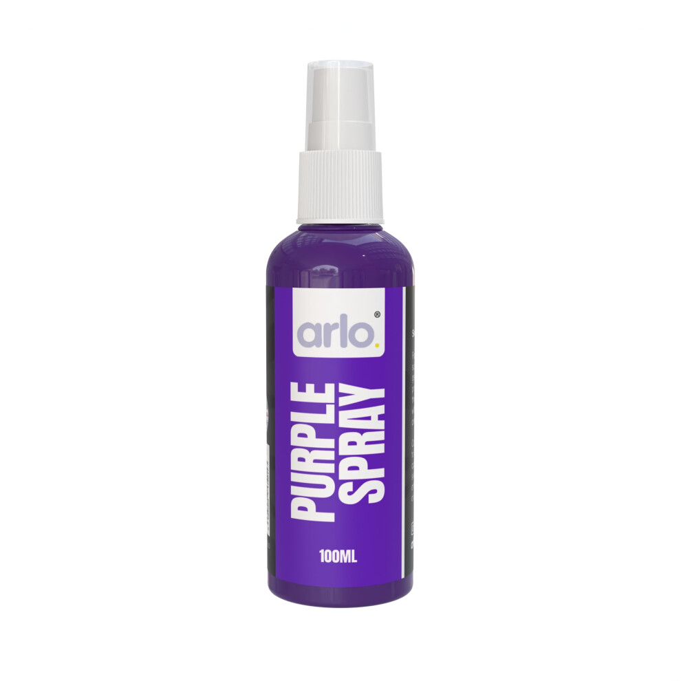 Arlo. Purple Spray Wound Cleanser 100Ml Gentian Violet Alternative Antibacterial Non S