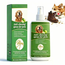 Bitter Apple Spray for Dogs - Natural Anti Chew Spray 100ml, Plant-Based No Chew Training Aid to Stop Biting Furniture, Shoes & Cords