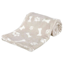 TRIXIE Kenny blanket for dogs, plush, 75 50 cm, beige - 37162