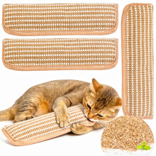 LECHONG 3-Pack Sisal Cat Catnip Toys, 3-in-1 Natural Organic Catnip Kicker Pillo