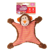 Rosewood Little Nippers Cheeky Chimp Puppy Toy – Enriching Soft Plush Dog Toy wi