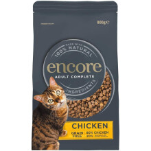 Encore Chicken Dry Complete Cat Food, 800g