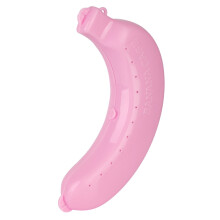 Duurzame bananenhouder voor gemakkelijk meenemen, BPA-vrije reisetui met fruitbeschermer.