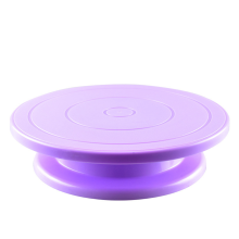 Elegant draaiplateau voor taartdecoratie, 360 graden draaibaar voor soepel decoreren, antislipvoet voor een veilige taartbereiding, gemakkelijk