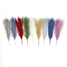 Maisiúcháin Boho Galánta, Féar Pampas Bréige 45cm ar Airde, Cuma Beoga agus Mothú Nádúrtha, Maisiúcháin Bainise, Aeistéitic Mhaisiúcháin