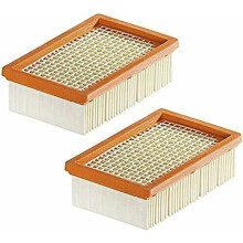Filtro de repuesto para aspiradoras de líquidos y sólidos, compatible con KARCHER MV4MV5MV6WD4WD5WD6Series, materiales de alta calidad, filtro de