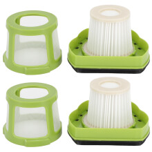 Filtro y marco de malla para aspiradora de mano, filtro para aspiradora de mano con función de filtros reutilizables, filtro de repuesto compatible