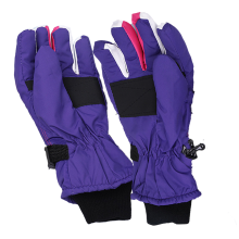 Guantes de invierno cálidos para niños, manoplas de esquí impermeables con material cómodo y cierre de velcro, diseño transpirable para un uso