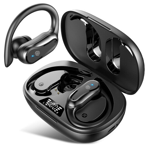 Αδιάλειπτη μουσική Bluetooth5.4 ασύρματα ακουστικά με ευρεία συμβατότητα, τεχνολογία