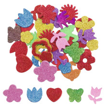 Crafting Delight, High-quality EVA Foam Glitter Stickers for Creative Minds, Easy To Use, Soft and Comfortable, Ideal for Kids' Arts and Crafts,