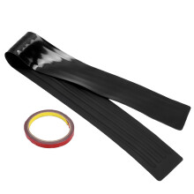 Achterbumperbeschermer, universeel passende krasbestendige achterbumperstrip met groef en antislipontwerp voor auto's, vrachtwagens en SUV's, gemaakt