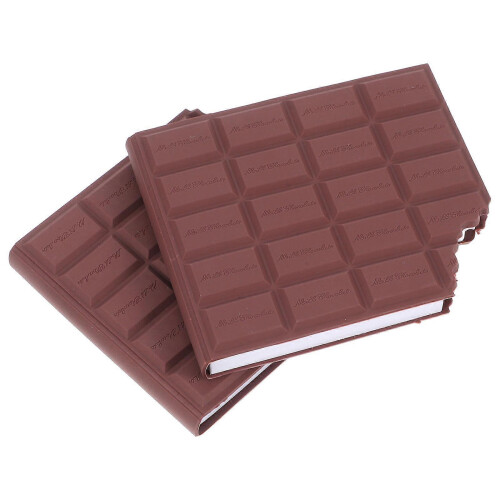 Chocolate Shaped Notebook Scented Pocket Memo Office Supplies Students 2Pcs