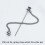 Καρφίτσα πέτου με αλυσίδα και λεπτομέρεια καρφίτσας με φούντα, κλασική καρφίτσα 4