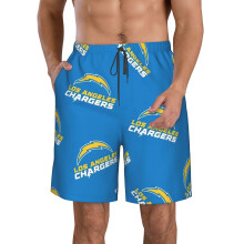 Los_Angeles_Chargers Men's casual beach pants Sports Short Football Team Logo Sleeve for Baseball Fans Gifts