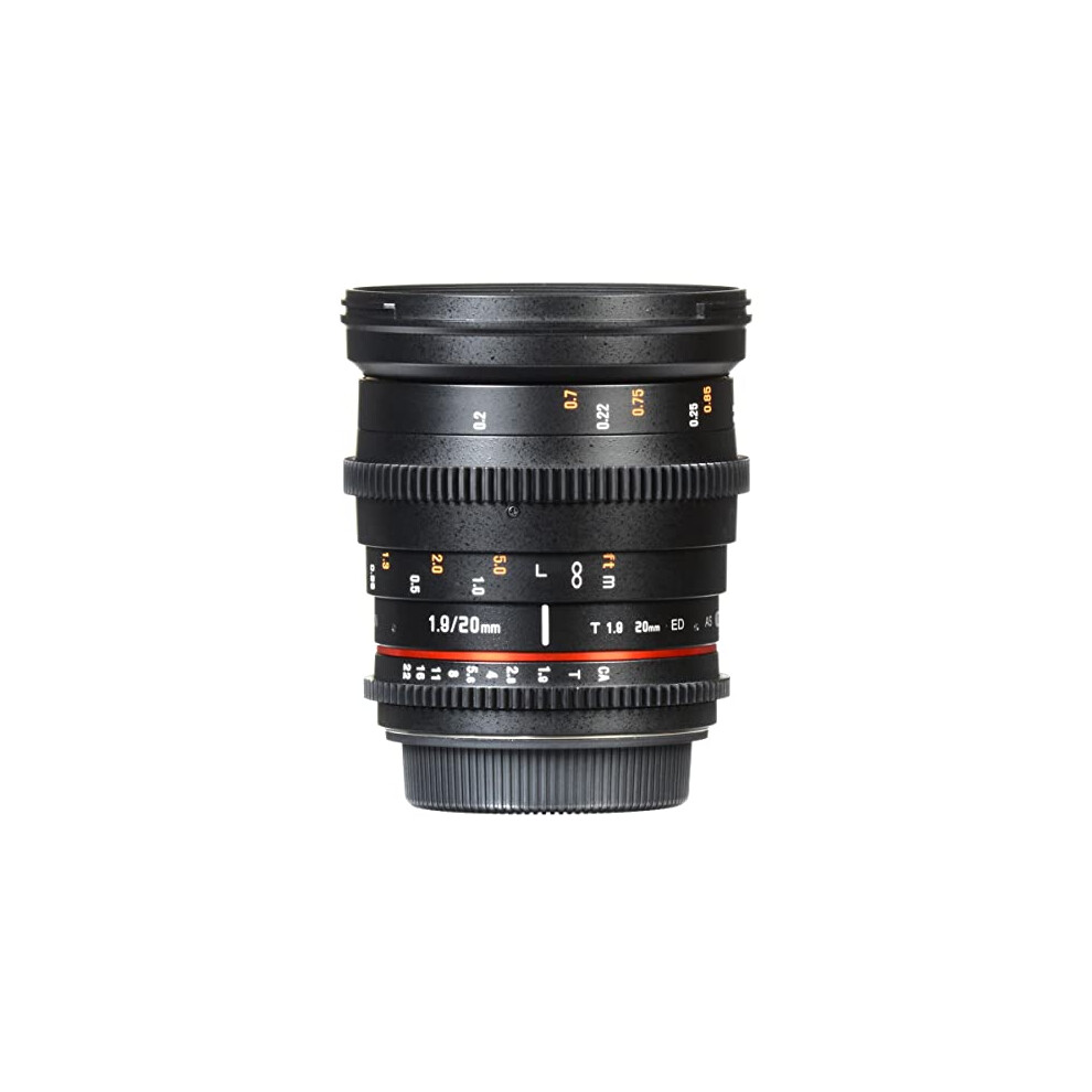 Photos - Camera Lens Rokinon 20mm T1.9 Cine DS Lens for Canon EF DS20M-C 