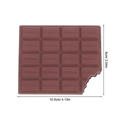 Chocolate Shaped Notebook Scented Pocket Memo Office Supplies Students 2Pcs 1