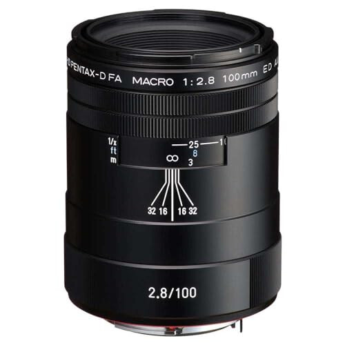 Pentax PENTAX Objectif HD DFA 100mm Macro f/2.8 ED AW Noir