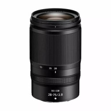 Nikon NIKKOR Z 28-75mm f/2.8 lens Black