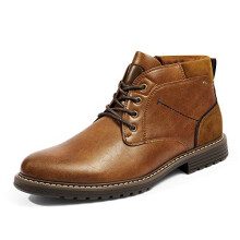 Bruno Marc Men's Lace Up Fashion Chukka, Suede Leather Chukka Desert, Comfort Oxford Ankle & Short Boots,Size 10,Brown,STONE-8