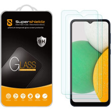 (2 Pack) Designed for compatible with Samsung Galaxy A03s Tempered Glass Screen Protector, Anti Scratch, Bubble Free
