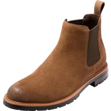 Cole Haan Men's Chamberlin Grand Chelsea Boots, Spiced Brown Suede, 6.5 UK