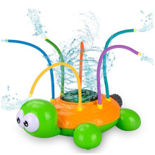 Farverig skildpaddevandsprinkler til sjov SUPER PRIS springvand